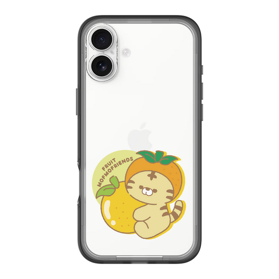 スリムプロテクションプレミアムケース［ mofmofriends - オレンジ ］