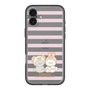 スリムプロテクションプレミアムケース［ mofmofriends - ストライプ ］