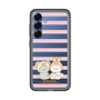 スリムプロテクションプレミアムケース［ mofmofriends - ストライプ ］