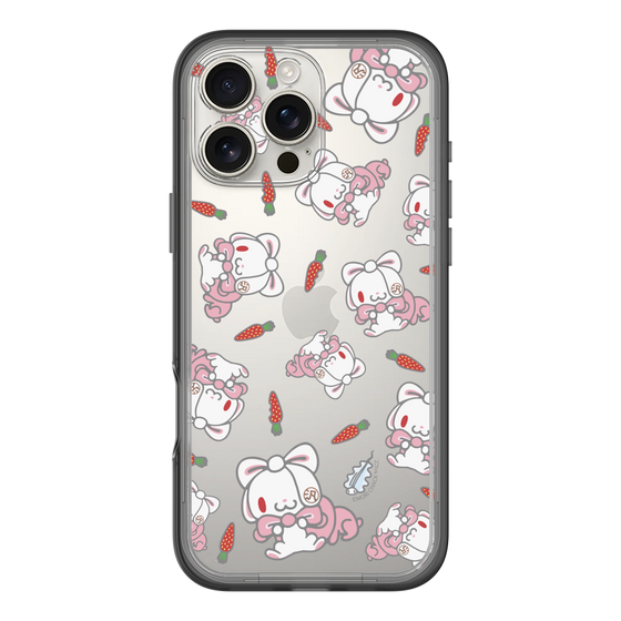 スリムプロテクションプレミアムケース［ 汎用うさぎ - パターン ］