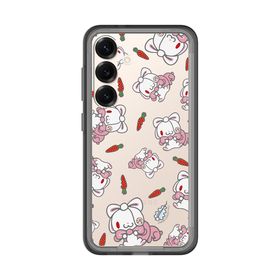 スリムプロテクションプレミアムケース［ 汎用うさぎ - パターン ］