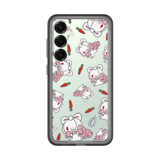 スリムプロテクションプレミアムケース［ 汎用うさぎ - パターン ］