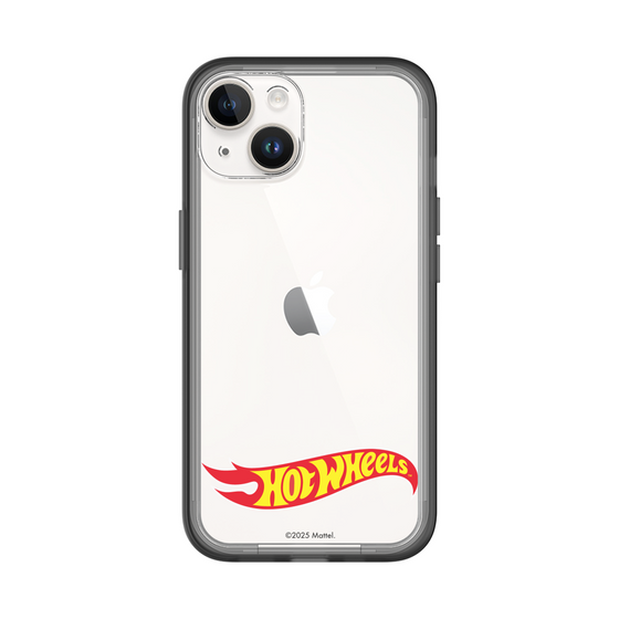 スリムプロテクションプレミアムケース［ Hot Wheels™ - ロゴ - クリア ］