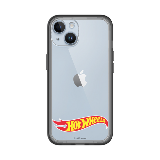 スリムプロテクションプレミアムケース［ Hot Wheels™ - ロゴ - クリア ］