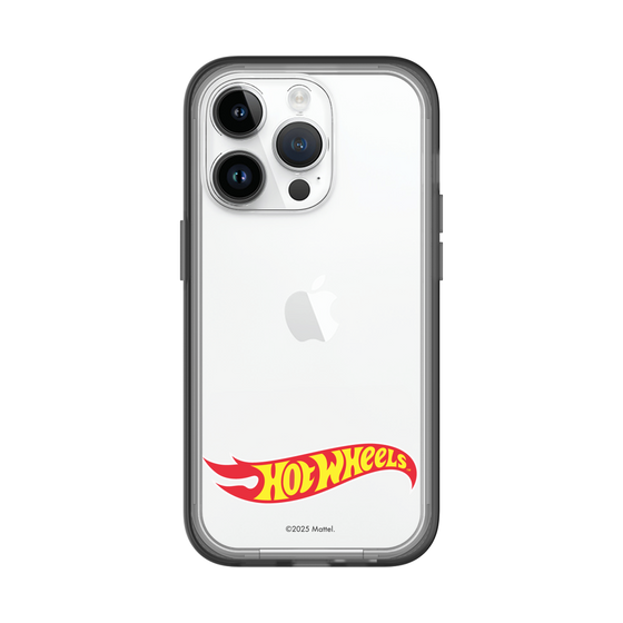 スリムプロテクションプレミアムケース［ Hot Wheels™ - ロゴ - クリア ］