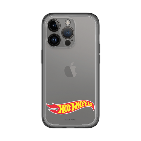 スリムプロテクションプレミアムケース［ Hot Wheels™ - ロゴ - クリア ］