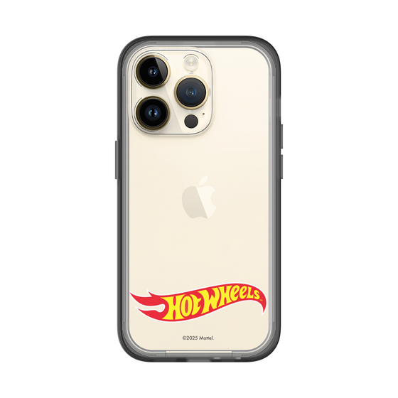 スリムプロテクションプレミアムケース［ Hot Wheels™ - ロゴ - クリア ］