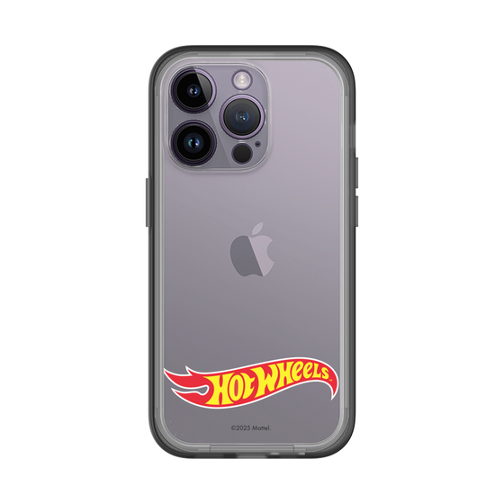 スリムプロテクションプレミアムケース［ Hot Wheels™ - ロゴ - クリア ］