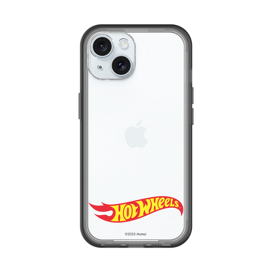 スリムプロテクションプレミアムケース［ Hot Wheels™ - ロゴ - クリア ］