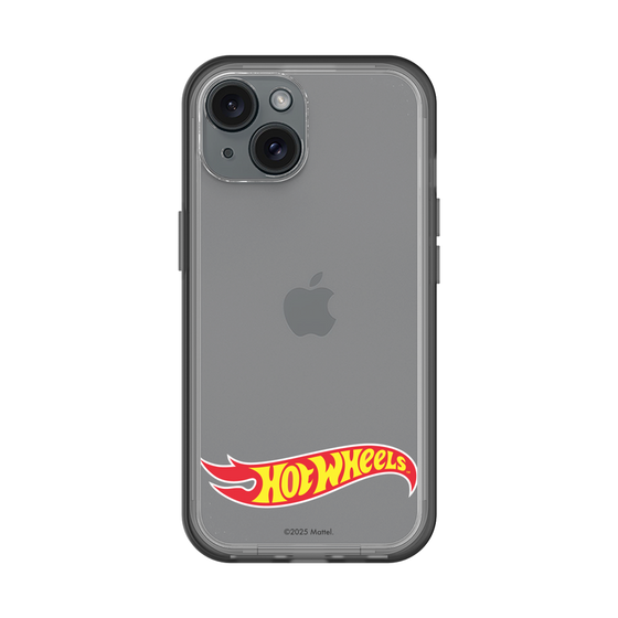 スリムプロテクションプレミアムケース［ Hot Wheels™ - ロゴ - クリア ］