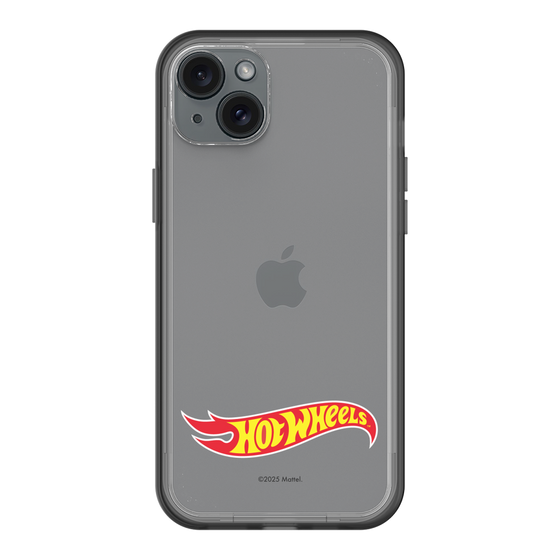 スリムプロテクションプレミアムケース［ Hot Wheels™ - ロゴ - クリア ］