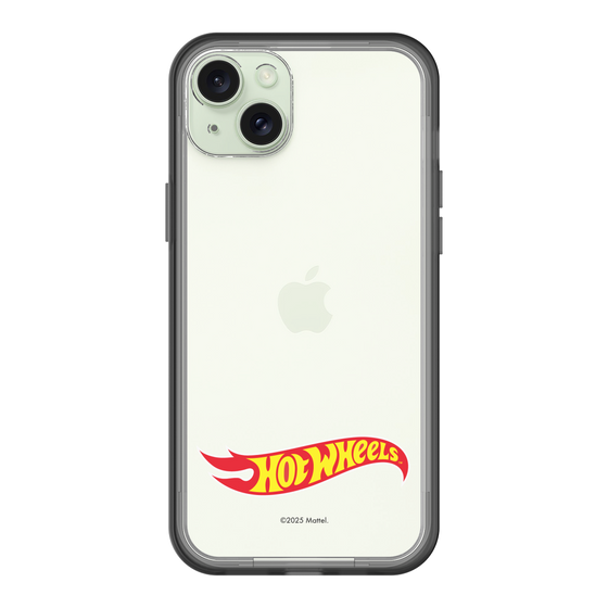 スリムプロテクションプレミアムケース［ Hot Wheels™ - ロゴ - クリア ］
