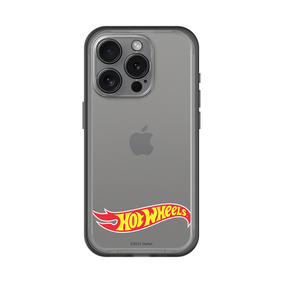 スリムプロテクションプレミアムケース［ Hot Wheels™ - ロゴ - クリア ］