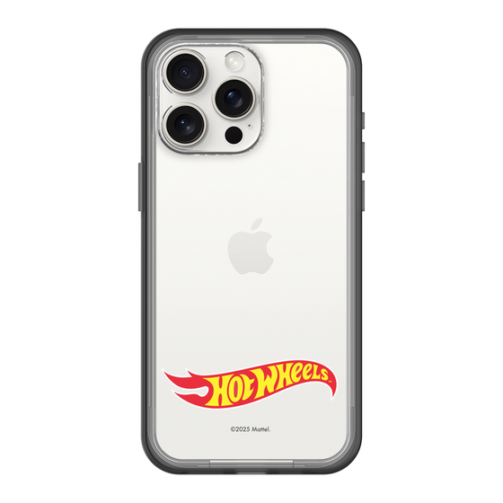 スリムプロテクションプレミアムケース［ Hot Wheels™ - ロゴ - クリア ］
