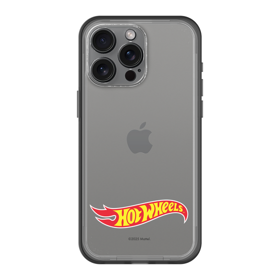 スリムプロテクションプレミアムケース［ Hot Wheels™ - ロゴ - クリア ］