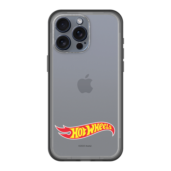 スリムプロテクションプレミアムケース［ Hot Wheels™ - ロゴ - クリア ］