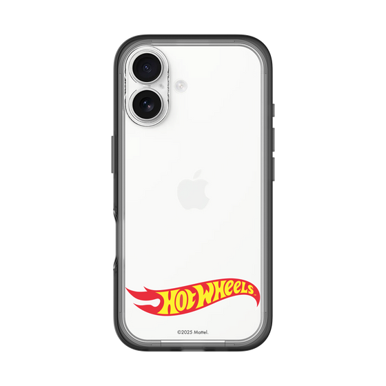 スリムプロテクションプレミアムケース［ Hot Wheels™ - ロゴ - クリア ］