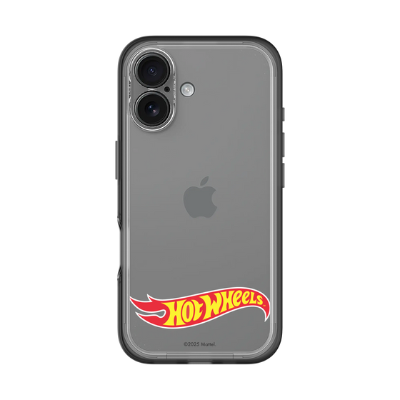 スリムプロテクションプレミアムケース［ Hot Wheels™ - ロゴ - クリア ］