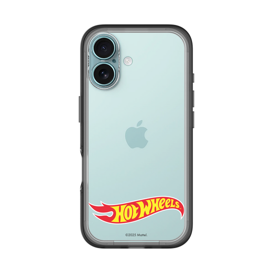 スリムプロテクションプレミアムケース［ Hot Wheels™ - ロゴ - クリア ］