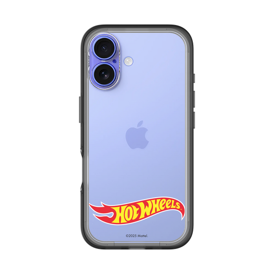 スリムプロテクションプレミアムケース［ Hot Wheels™ - ロゴ - クリア ］