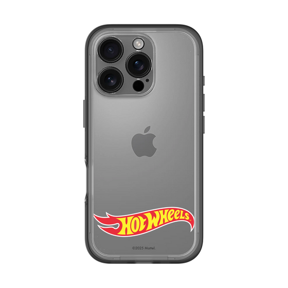 スリムプロテクションプレミアムケース［ Hot Wheels™ - ロゴ - クリア ］