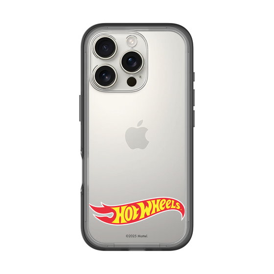 スリムプロテクションプレミアムケース［ Hot Wheels™ - ロゴ - クリア ］