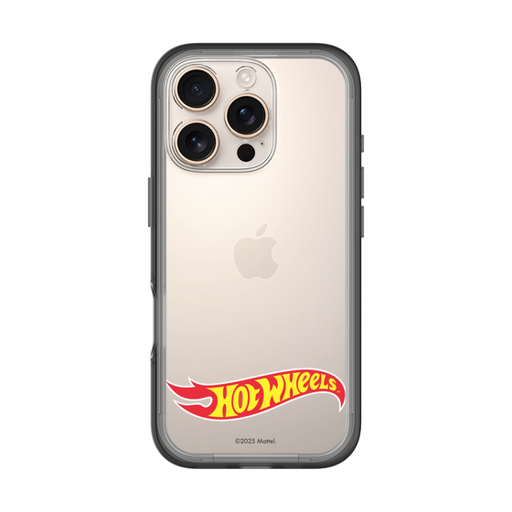 スリムプロテクションプレミアムケース［ Hot Wheels™ - ロゴ - クリア ］