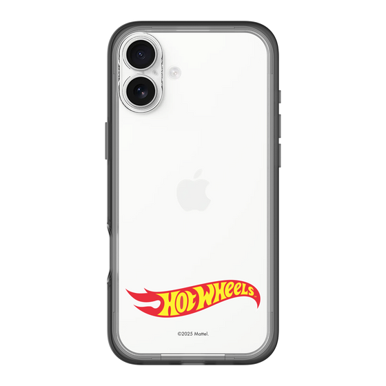 スリムプロテクションプレミアムケース［ Hot Wheels™ - ロゴ - クリア ］