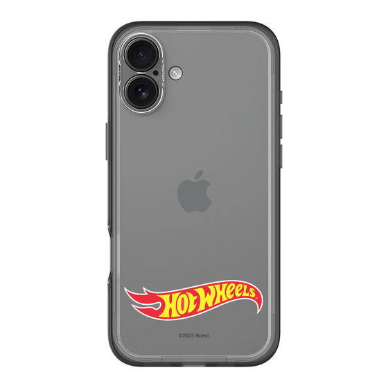 スリムプロテクションプレミアムケース［ Hot Wheels™ - ロゴ - クリア ］