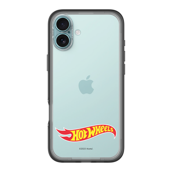 スリムプロテクションプレミアムケース［ Hot Wheels™ - ロゴ - クリア ］