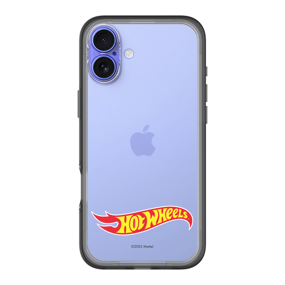 スリムプロテクションプレミアムケース［ Hot Wheels™ - ロゴ - クリア ］