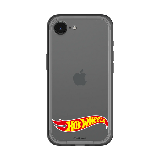 スリムプロテクションプレミアムケース［ Hot Wheels™ - ロゴ - クリア ］