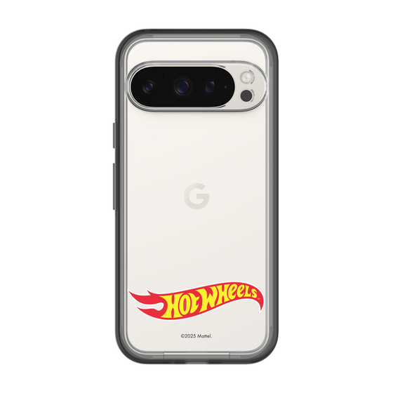 スリムプロテクションプレミアムケース［ Hot Wheels™ - ロゴ - クリア ］