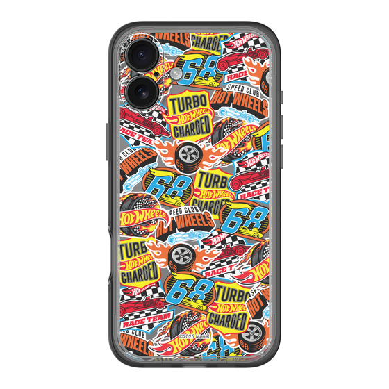 スリムプロテクションプレミアムケース［ Hot Wheels™ - ステッカー ］