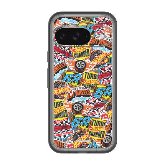 スリムプロテクションプレミアムケース［ Hot Wheels™ - ステッカー ］