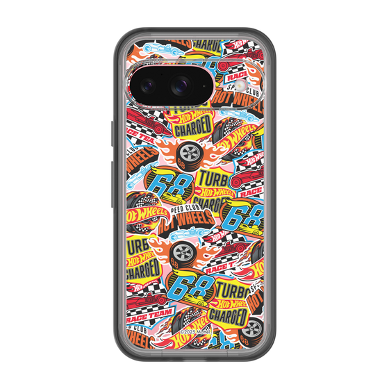 スリムプロテクションプレミアムケース［ Hot Wheels™ - ステッカー ］