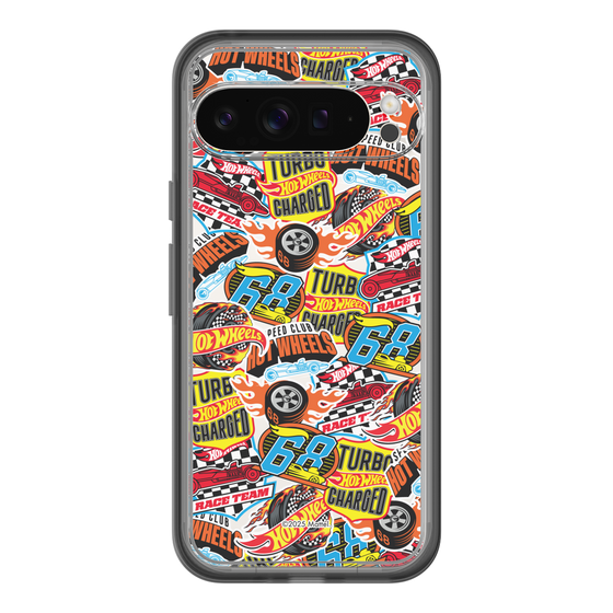 スリムプロテクションプレミアムケース［ Hot Wheels™ - ステッカー ］