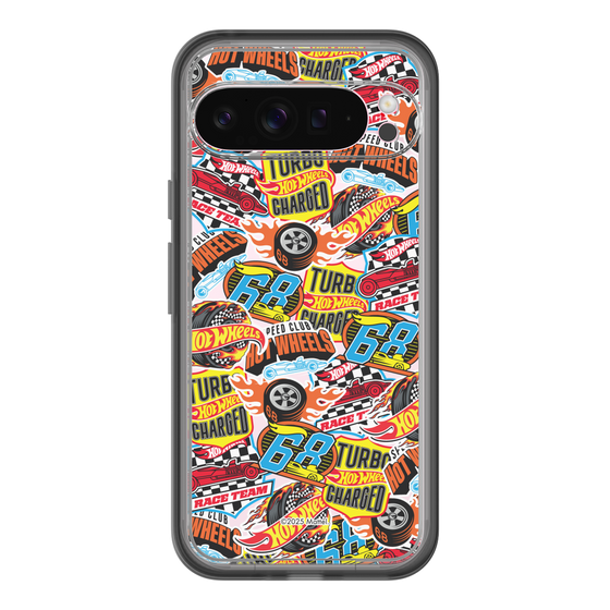 スリムプロテクションプレミアムケース［ Hot Wheels™ - ステッカー ］