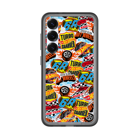 スリムプロテクションプレミアムケース［ Hot Wheels™ - ステッカー ］