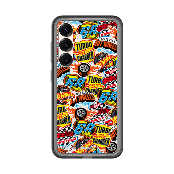 スリムプロテクションプレミアムケース［ Hot Wheels™ - ステッカー ］
