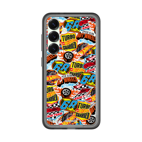 スリムプロテクションプレミアムケース［ Hot Wheels™ - ステッカー ］