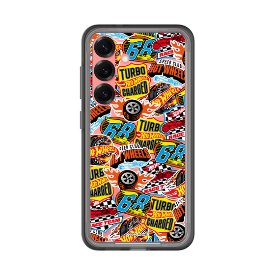 スリムプロテクションプレミアムケース［ Hot Wheels™ - ステッカー ］