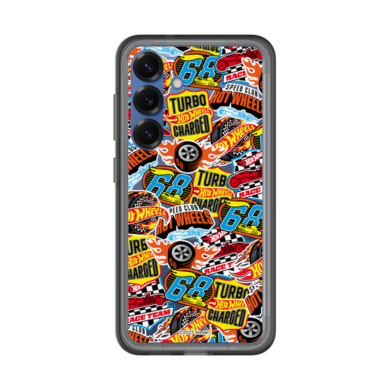 スリムプロテクションプレミアムケース［ Hot Wheels™ - ステッカー ］