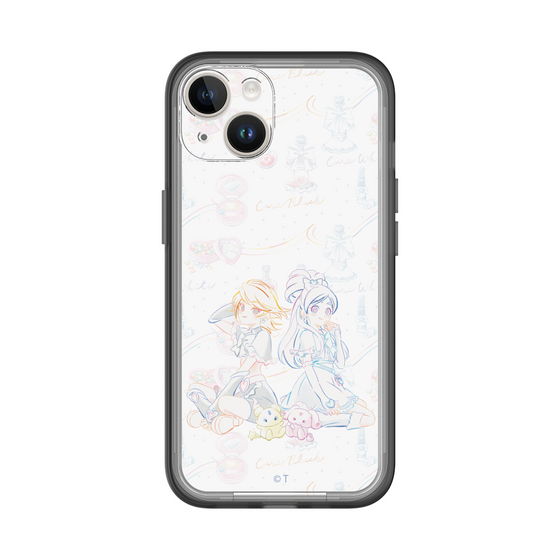 スリムプロテクションプレミアムケース［ ふたりはプリキュア- キュアブラックとキュアホワイト ］