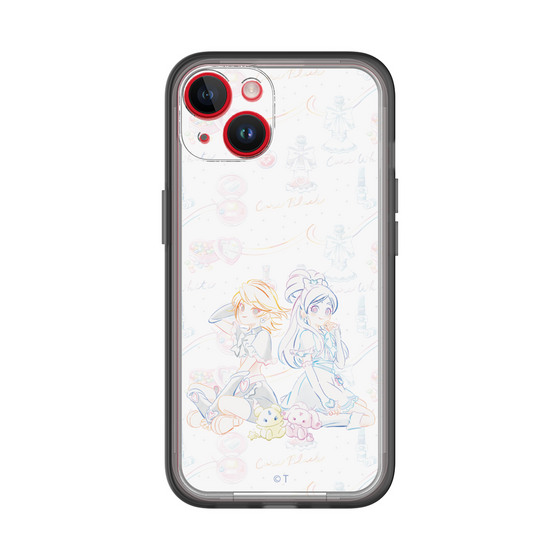 スリムプロテクションプレミアムケース［ ふたりはプリキュア- キュアブラックとキュアホワイト ］