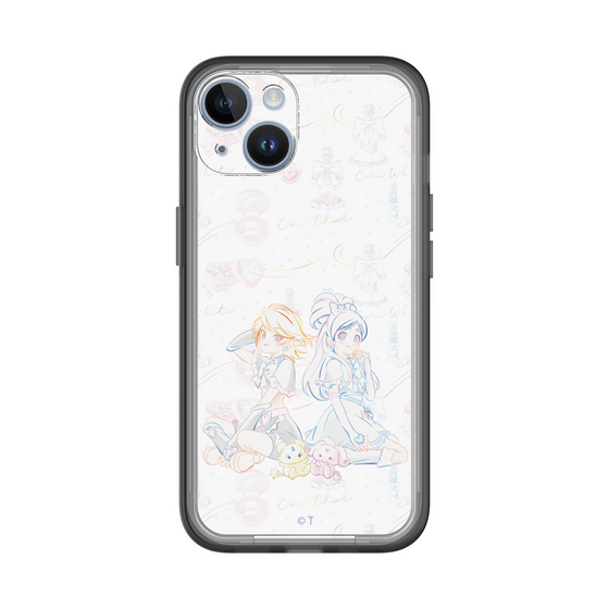 スリムプロテクションプレミアムケース［ ふたりはプリキュア- キュアブラックとキュアホワイト ］