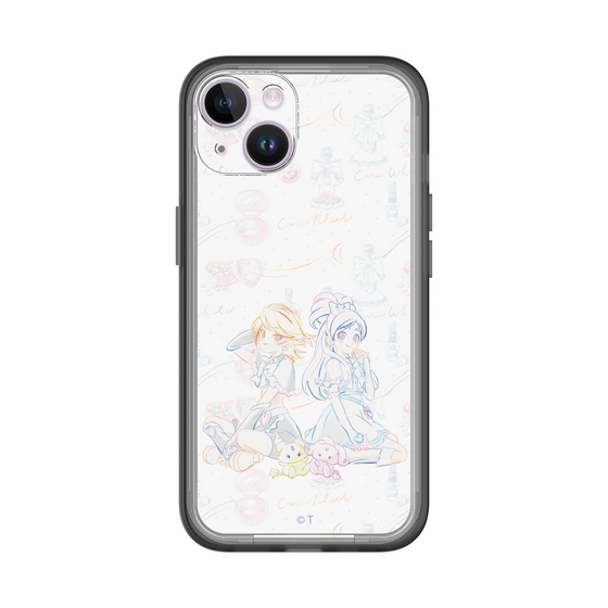 スリムプロテクションプレミアムケース［ ふたりはプリキュア- キュアブラックとキュアホワイト ］