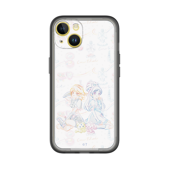 スリムプロテクションプレミアムケース［ ふたりはプリキュア- キュアブラックとキュアホワイト ］
