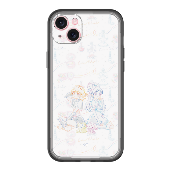 スリムプロテクションプレミアムケース［ ふたりはプリキュア- キュアブラックとキュアホワイト ］