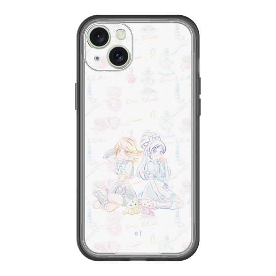 スリムプロテクションプレミアムケース［ ふたりはプリキュア- キュアブラックとキュアホワイト ］